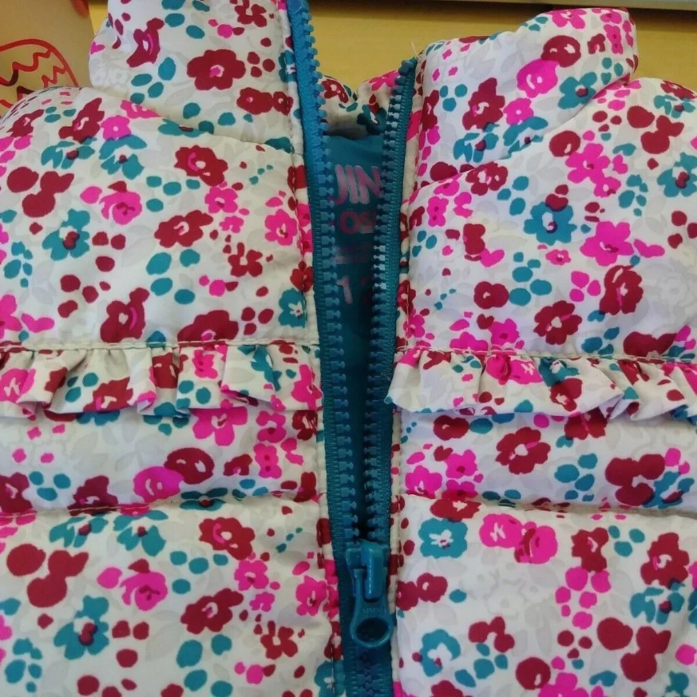 Genuine Kids by OshKosh Girls Ski Vest‎ Insulated
